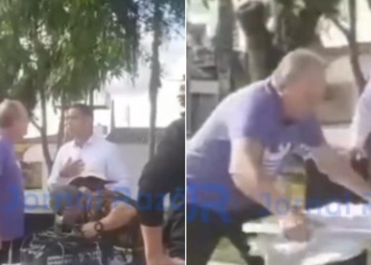homem-ataca-pastores-enquanto-pregavam-em-praca-em-sc:-“voces-sao-uns-lixos”